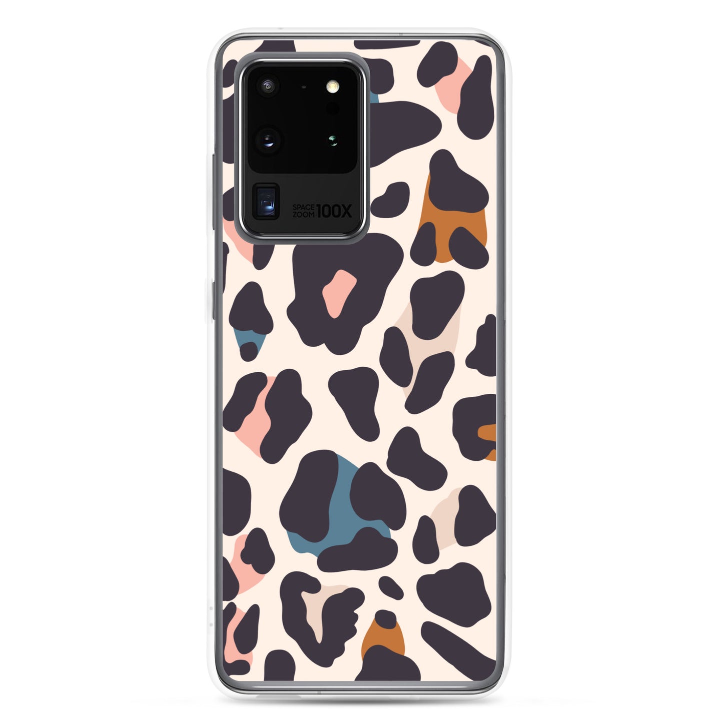 Abstract Samsung phone case leopard print