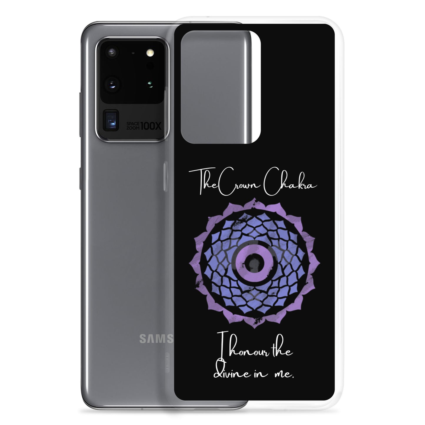 Crown Chakra Samsung phone case