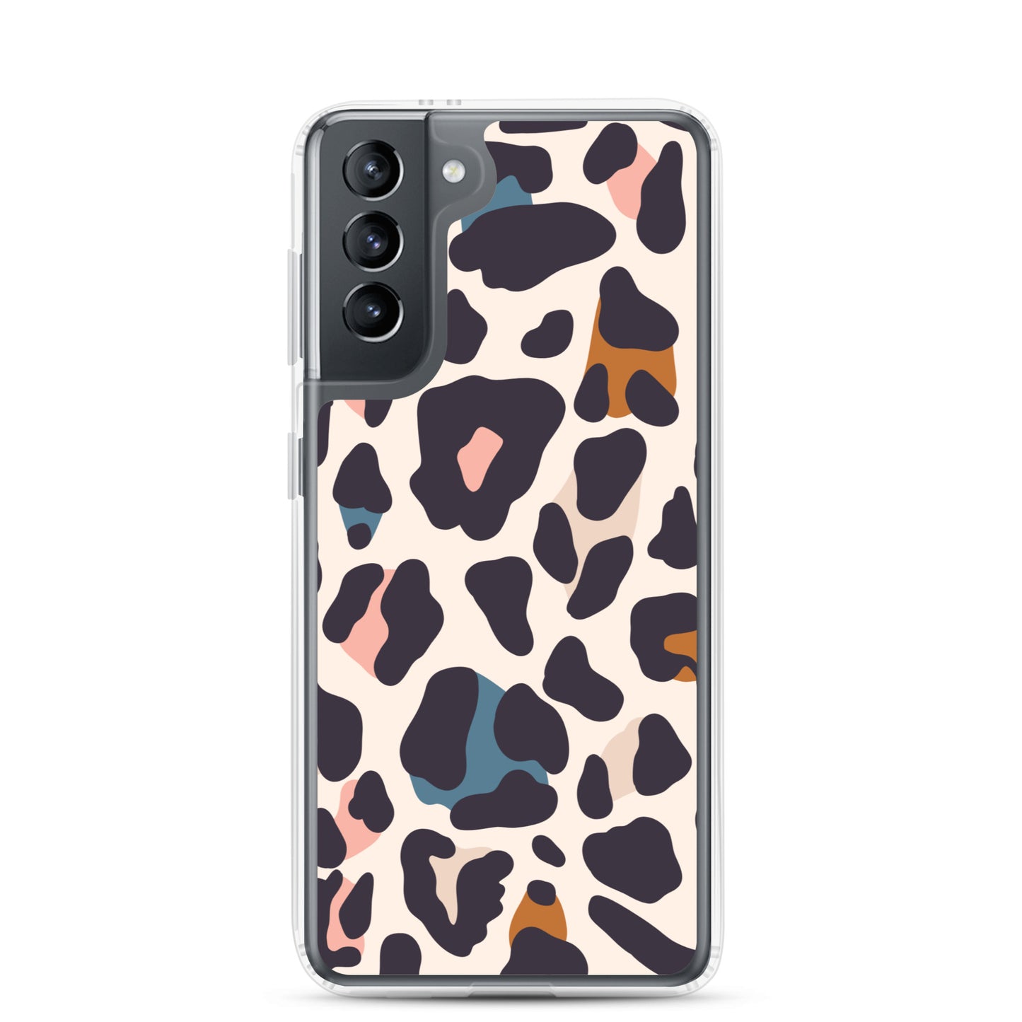 Abstract Samsung phone case leopard print