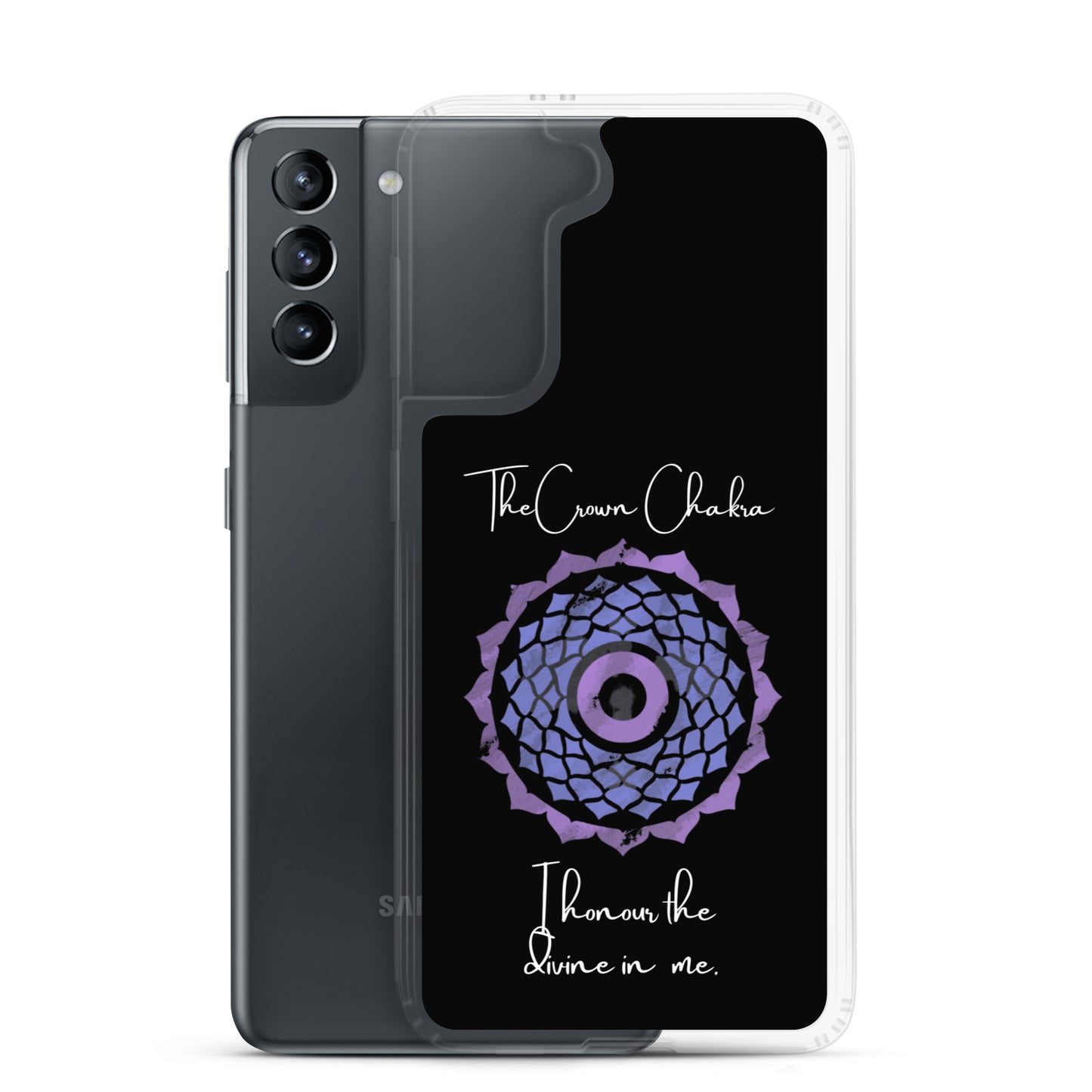 Crown Chakra Samsung phone case