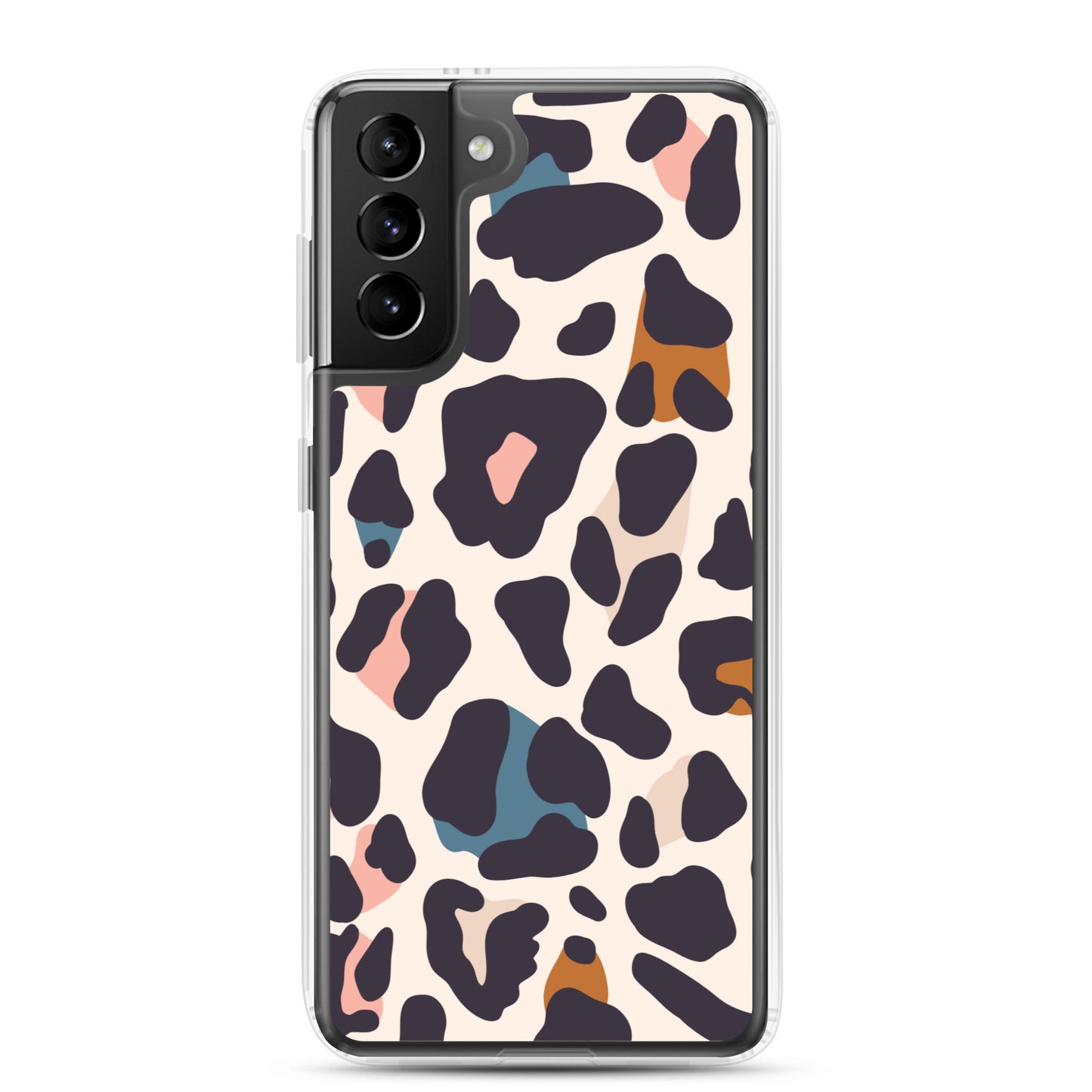 Abstract Samsung phone case leopard print