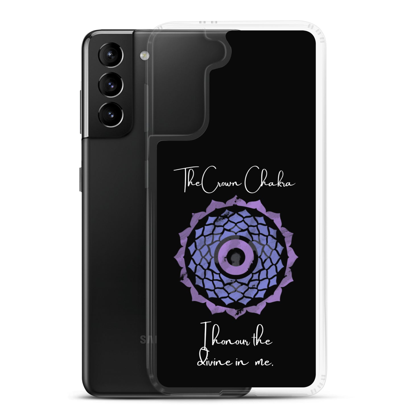 Crown Chakra Samsung phone case