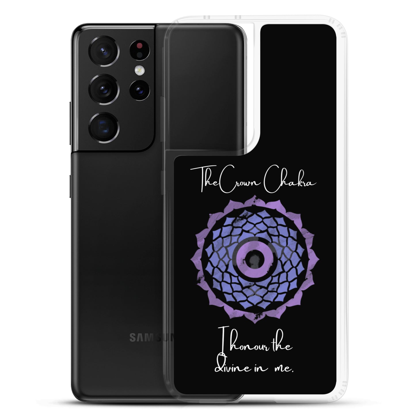 Crown Chakra Samsung phone case