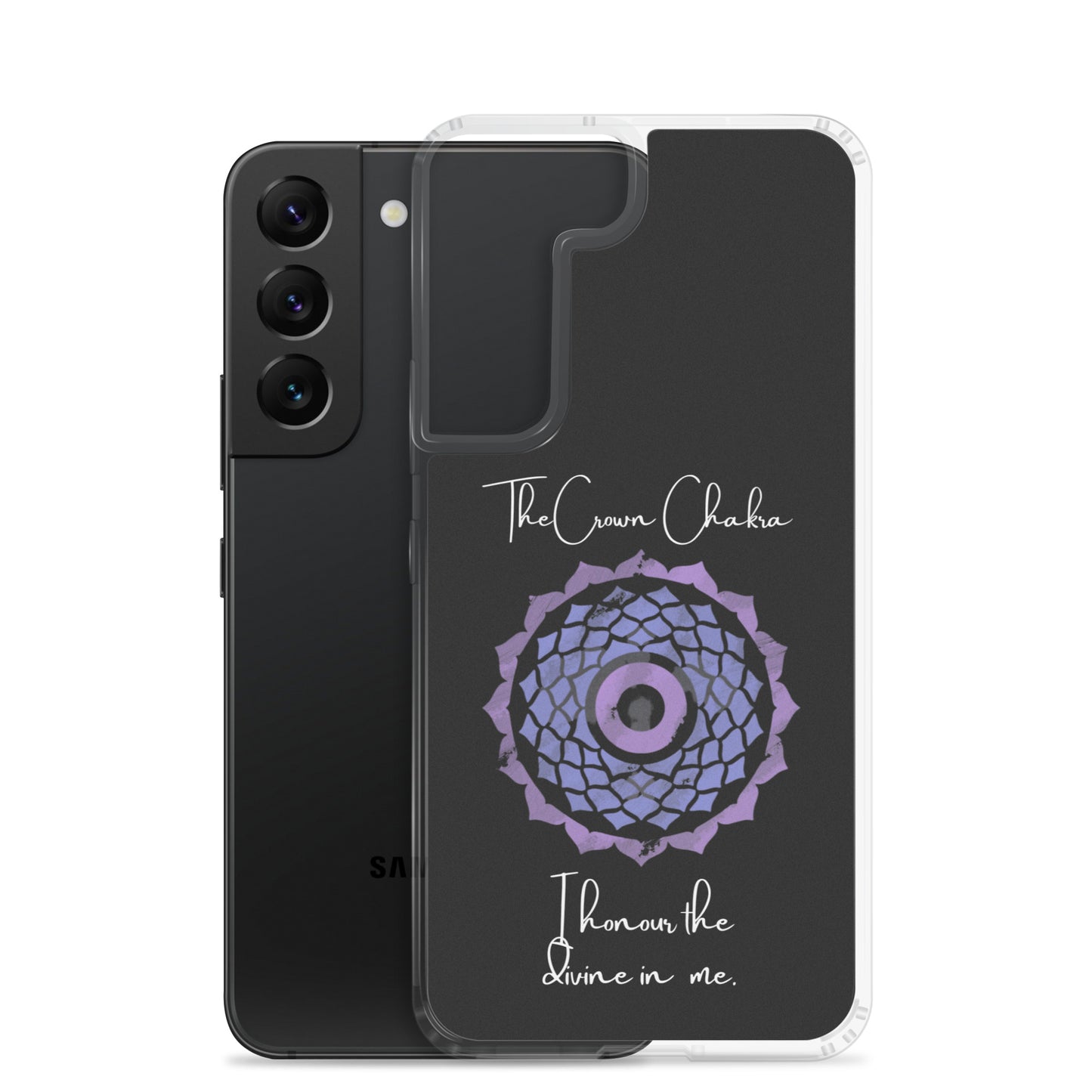 Crown Chakra Samsung phone case