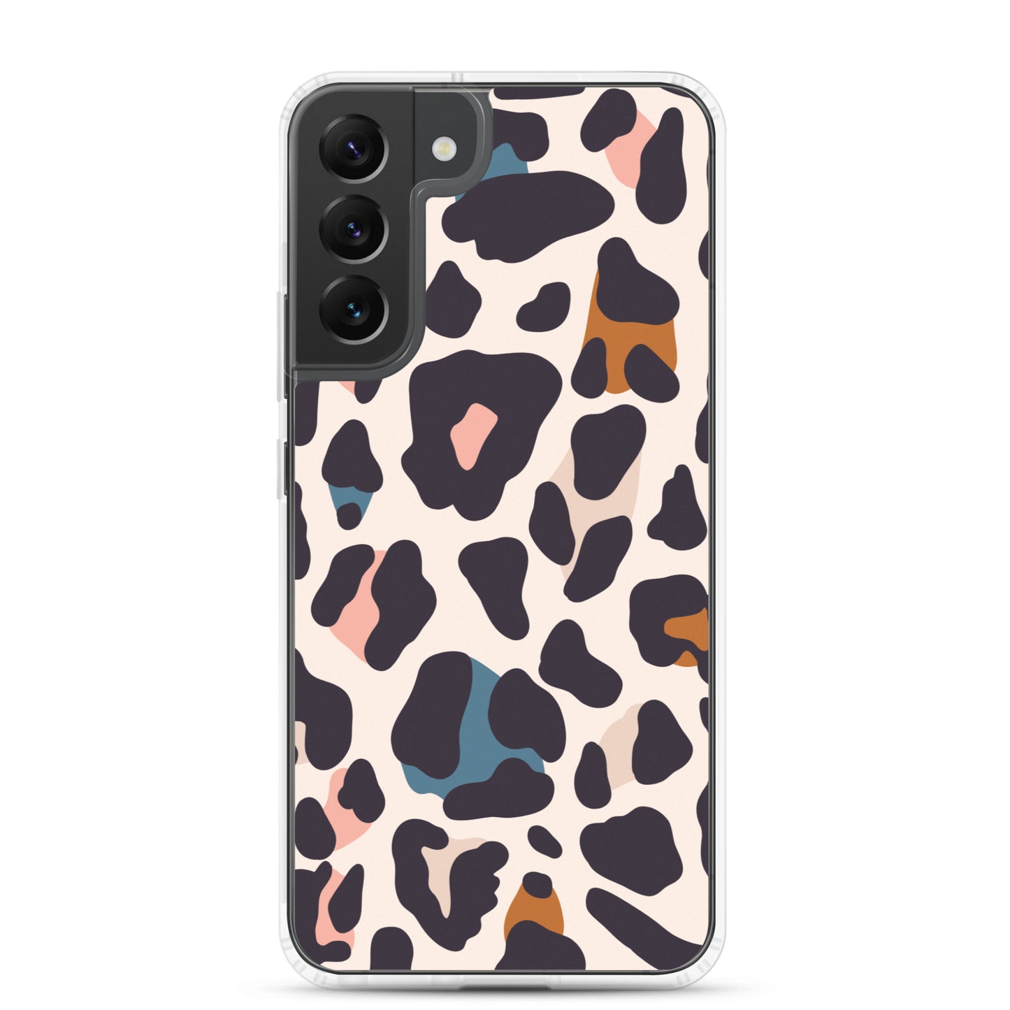 Abstract Samsung phone case leopard print