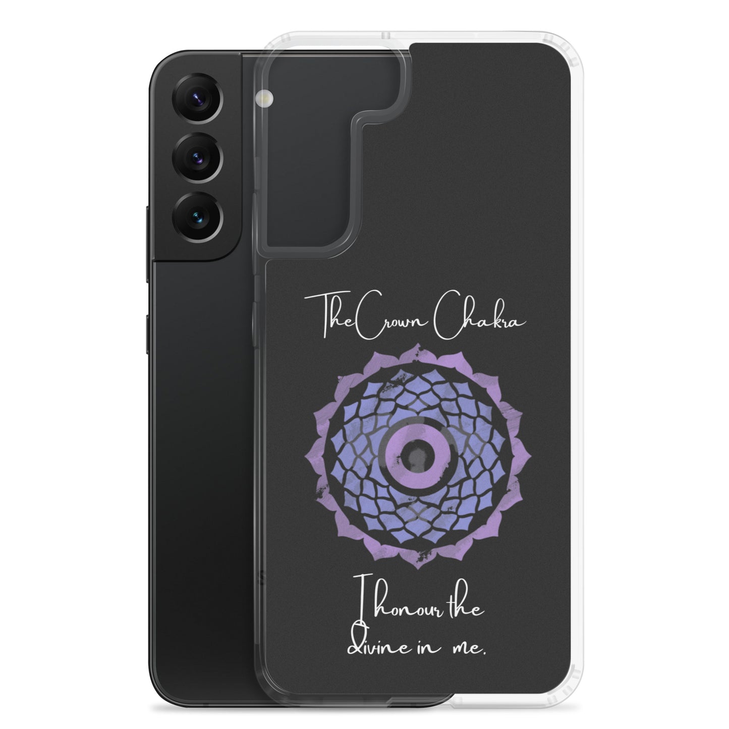 Crown Chakra Samsung phone case