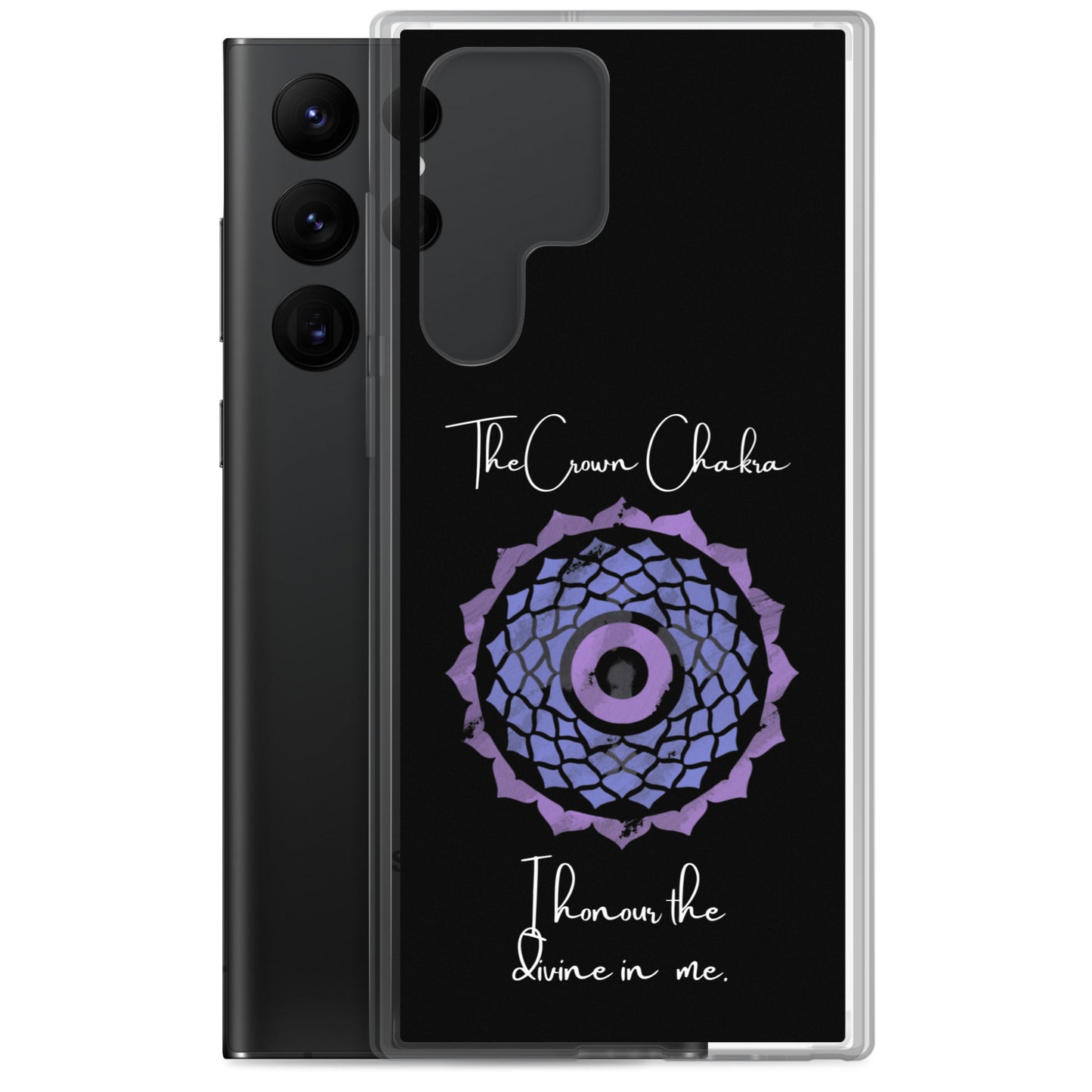 Crown Chakra Samsung phone case